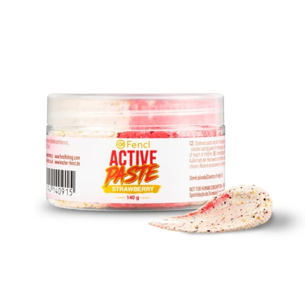 Fencl Pasta Active Paste Strawberry 140g,Fencl Pasta Active Paste Strawberry 140g