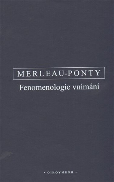 Fenomenologie vnímání