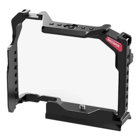 Neewer černá / Klec pro fotoaparát / Sony a7R V, a7R IV, a7 IV, a7S III, a1 / CNC hliník / Arca Swiss (B0BP6FQXVJ)