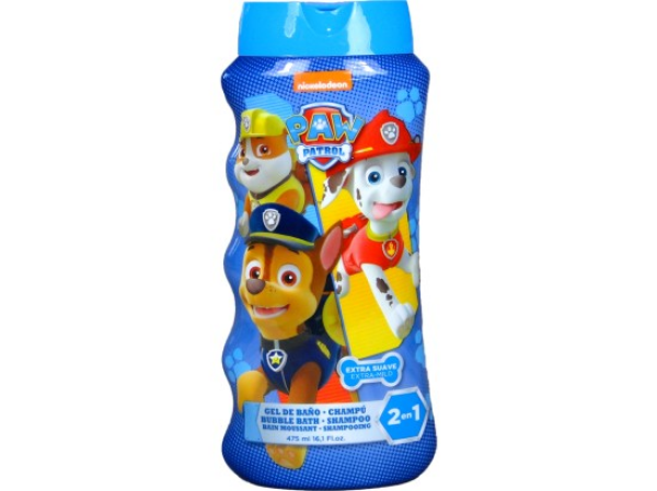 Paw Patrol 2v1 Šampón a Pěna do koupele 475 ml