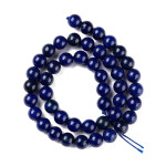 Přírodní lapis lazuli - ∅ 4 mm - 1 ks