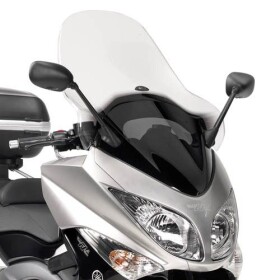 D442St plexi čiré Yamaha T-Max 500 (08-11), vxš500x570 mm, vyšší o 160 mm
