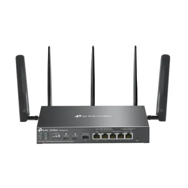 TP-Link ER706WP-4G / AX3000 / 4G+ Cat6 / VPN / 5x GLAN / 1x SFP / Omada Mesh / PoE+ (ER706WP-4G)