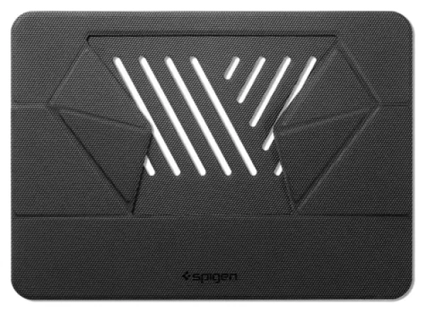 Spigen Slim Fold LD201-S6 černá / Stojánek na notebook / Skládací / do 14" / nosnost 8 kg (AMP11115)