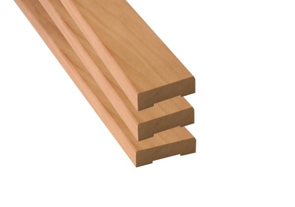 Sada překrývacích lišt THERMOWOOD Osika 12x42 (2x2400 + 1x1200) CCMTWASSET6L