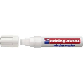 Edding Kreidemarker 4090 4-4090049 průmyslový popisovač bílá 4 mm, 15 mm