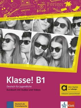 Klasse! 3 (B1) – Hybride Ausgabe – Kursbuch + MP3/Video allango.net + Lizenz (24 Monate) - Sarah Fleer