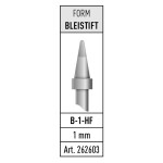 TOOLCRAFT KB-200 pájecí hrot dlátový, zahnutý Velikost hrotů 19.5 mm Délka hrotů 130 mm Obsah 1 ks