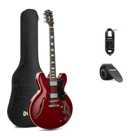 Donner DJP-1000 Jazz LP - Burgundy Red