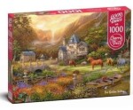 Puzzle Cherry Pazzi 1000 dílků - Zlaté údolí (The Golden Valley)