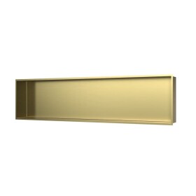 Vestavná polička SAT Aurum zlatá 121x28 cm SATAURN12128BG SATAURN12128BG
