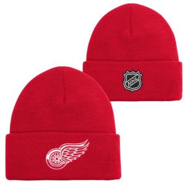 Outerstuff Dětská zimní čepice Detroit Red Wings NHL Cuffed Knit