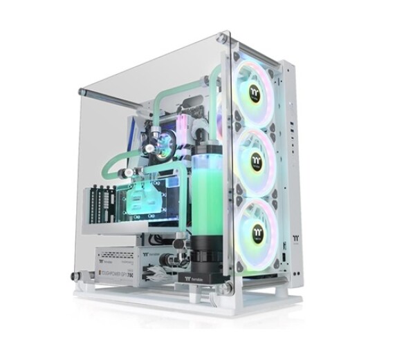 THERMAL TAKE Case Core P3 TG Pro Snow, ATX, Průhledná bočnice, bílá EDF_964024