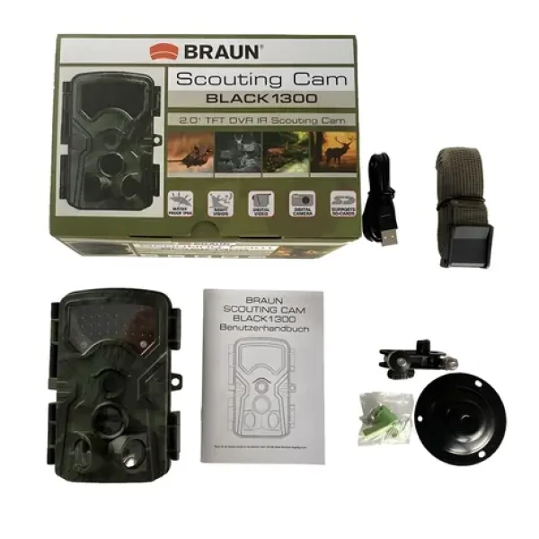 BRAUN Scouting Cam Black1300 / Fotopast / WiFi (57657)