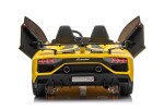 Mamido Dětské elektrické autíčko Lamborghini Aventador SX2028 žluté