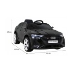 Mamido Elektrické autíčko Audi E-Tron Sportback 4x4 černé