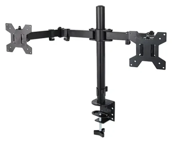 Esperanza ERW018 černá / Stolní držák pro 2 monitory / 10-27" / do 8 kg / VESA 75-100 (ERW018)