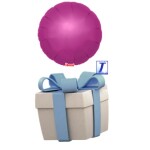 Létající balónek kruh tmavě růžový 35 cm - TAKARA KOSAN Létající balónek kruh tmavě růžový 35 cm - TAKARA KOSAN