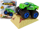 Mamido Kovové autíčko Monster Truck s rampou