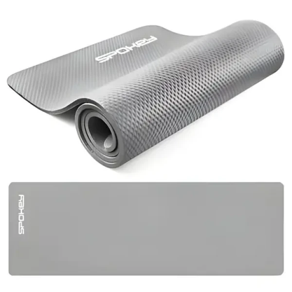 Spokey SOFTMAT šedá / Podložka na cvičení / 180 x 60 x 1 cm (5901180383202)