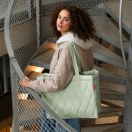 Taška přes rameno Reisenthel Softshopper Puffer iced matcha