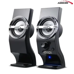 AC805 počítačové reproduktory černá / Reproduktory 2.0 / 6W / USB (AC805)