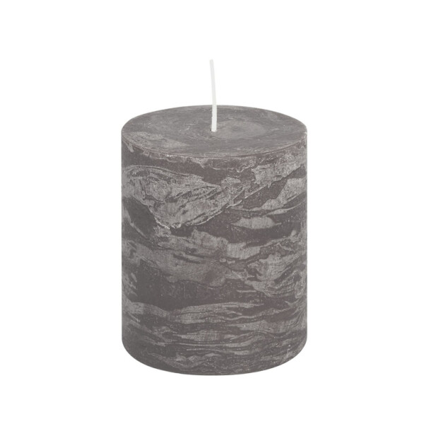 Svíčka válec šedá rustikální 98/100 Gala kerzen Svíčka válec šedá rustikální 98/100 Gala kerzen