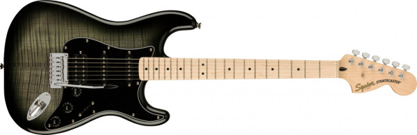 Fender Squier Affinity Series Stratocaster FMT HSS - Black Burst