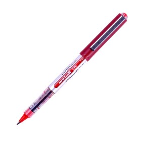 UNI EYE Micro inkoustový roller UB-150, 0,5 mm, červený