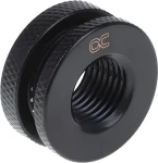 Alphacool / Průchodka G1/4 / černá / krátká verze / mosaz (17424)