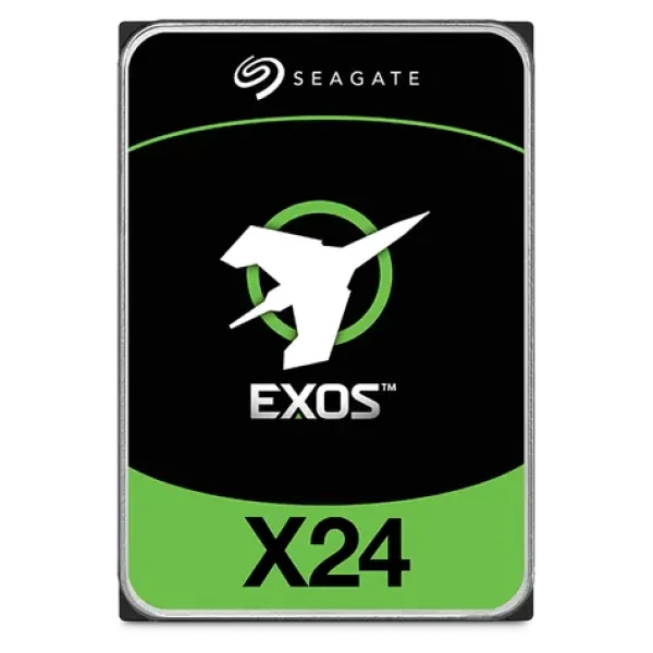 Seagate Exos X24 24TB / HDD / 3.5" SATA III / 7 200 rpm / 512MB cache / 5y (ST24000NM002H)