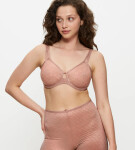 Dámská podprsenka Triumph Signature Sheer W01 EX - TOASTED ALMOND - mandlová 6901 - TRIUMPH BROWN 80D
