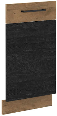 Dvířka na vestavnou myčku nádobí Vigo ZM 713x446 Barva korpusu: Dub Lancelot, Barva dvířek: Dark wood