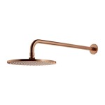 OMNIRES - SLIMLINE hlavová sprcha včetně ramena, o25 cm staro měď /CPB/ WGSET1CPB