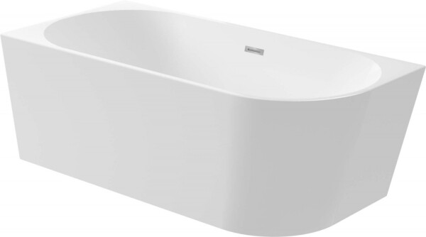 DEANTE - Akrylátová vana Silia bílá, rohová/volně stojící, levá - 140 cm KDS_014L