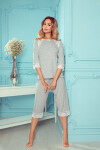 Eldar Woman's Pyjamas Tina Navy Blue/White