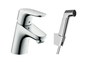 Hansgrohe - Souprava pákové baterie 70 s bidetovou sprškou a sprchovou hadicí, chrom (31926000)