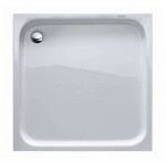 DURAVIT - D-Code Sprchová vanička 100x100 cm, Antislip, alpská bílá 720103000000001