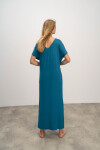 Vamp Elegantní dámské šaty 16523 Vamp blue moroccan