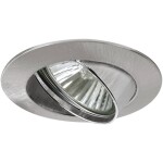 Paulmann 92907 Whirl LED vestavné svítidlo, LED, pevně vestavěné LED, 4.9 W, hliník (kartáčovaný), saténová, sada 3 ks