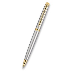 Waterman Hémisphère Essential Stainless Steel GT kuličkové pero v dárkové kazetě s pouzdrem