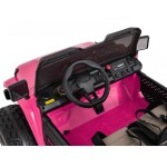 Mamido Elektrické autíčko Extreme Sport 4x4 s proměnlivou velikostí růžové