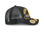 New Era Pánská kšiltovka Boston Bruins NHL 9FORTY M-Crown A-Frame Trucker All Over černá