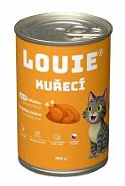 Louie Cat konz. Kuřecí s prebiotiky 400g