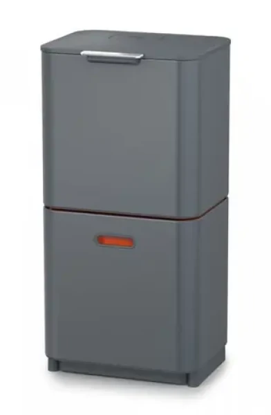 JOSEPH JOSEPH Koše na tříděný odpad Totem Max 60 l Graphite 30062