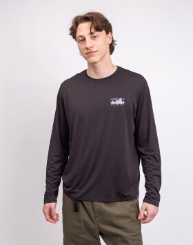 Tričko Patagonia M's L/S Capilene® Cool Daily Shirt - '73 Skyline Black