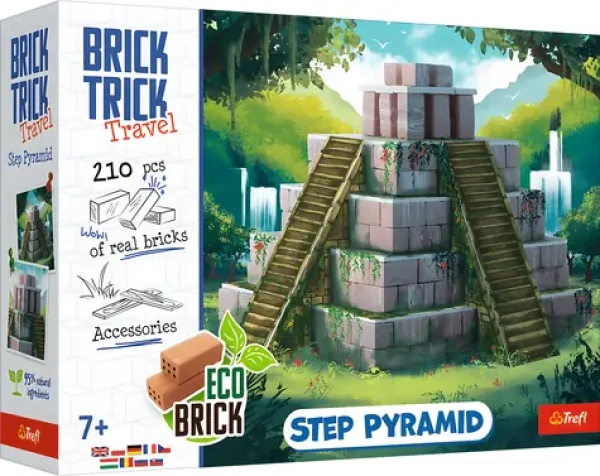 TREFL Stavebnice BRICK TRICK Travel: Pyramida M
