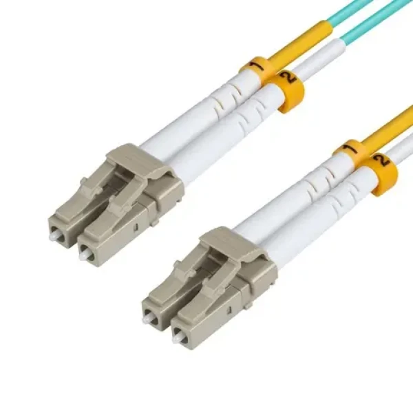 MicroConnect Optical Fibre Cable LC/LC Multimode duplex OM3 20m modrá (FIB442020)