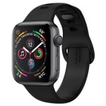 Spigen Air Fit silikonový řemínek pro Apple Watch 44 42 mm černá (062MP25400)