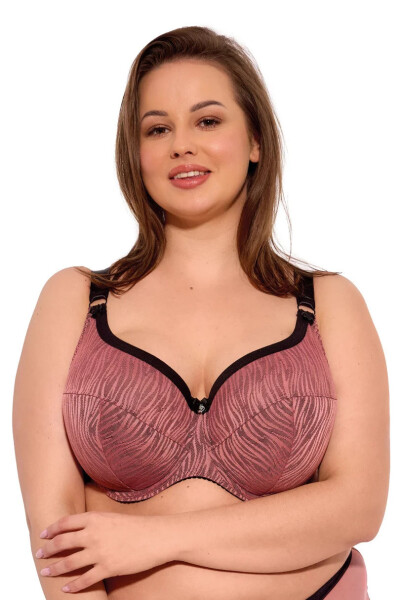 Poloměkká podprsenka LISE 1259 - Gaia růžová 90I